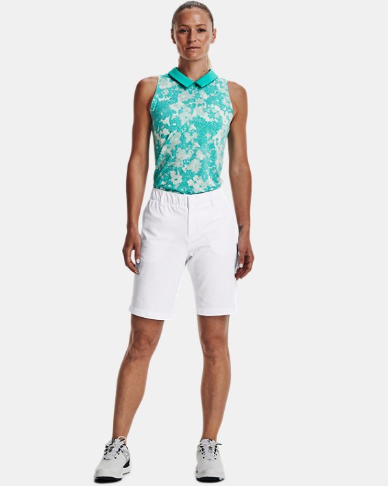 Women's UA Links Shorts, White, pdpMainDesktop image number 2